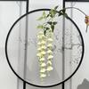 Monet Garden Artificial Wind Chime Flowers For Wedding Decor And Photography Scene Enhancement