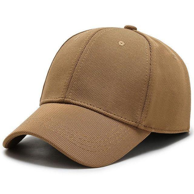 Men Back Closure Baseball Cap Hip Hop Spring Summer Sun Hats Women Snapback Solid Color  Caps