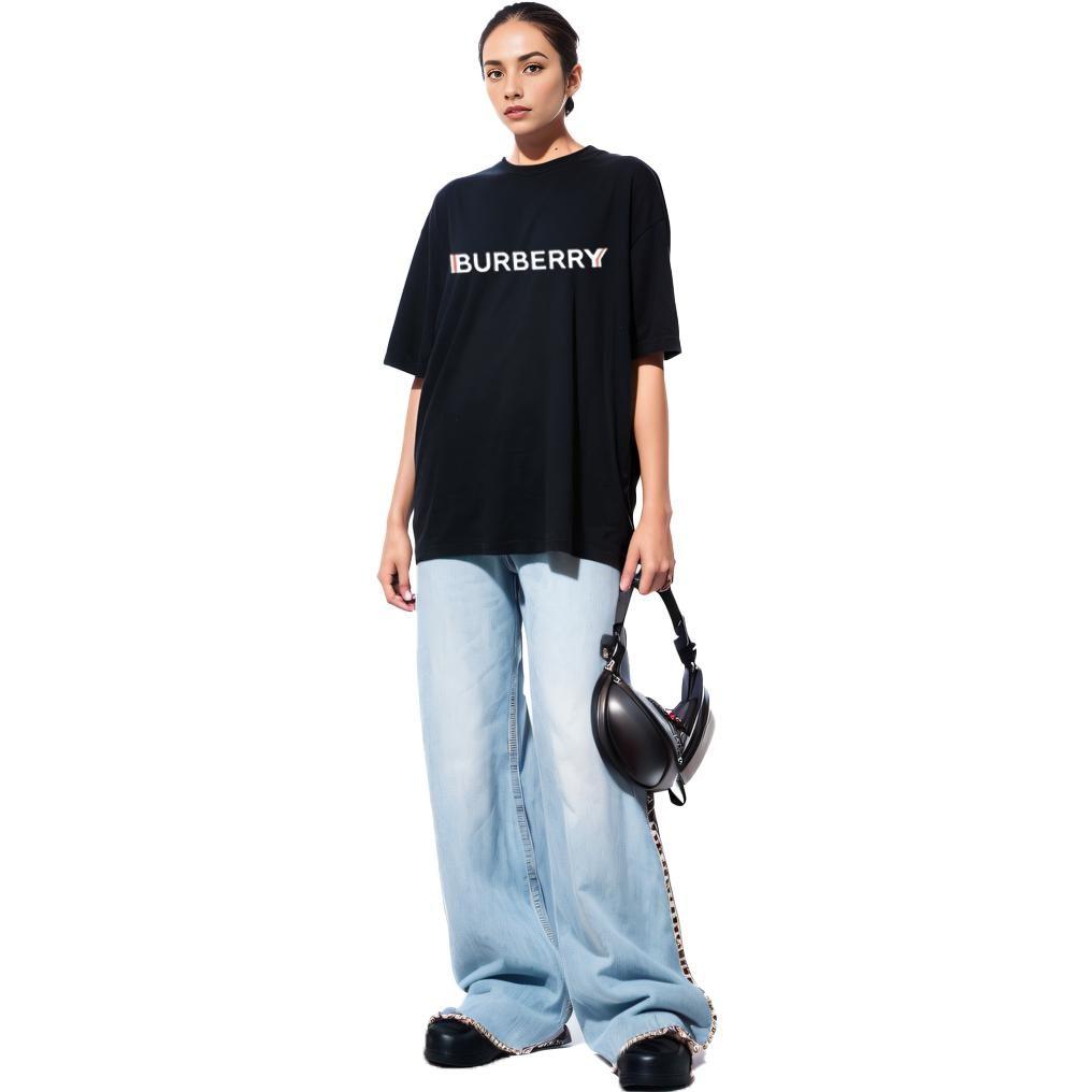 Burberry Other T-Shirt Women's Black 8052650