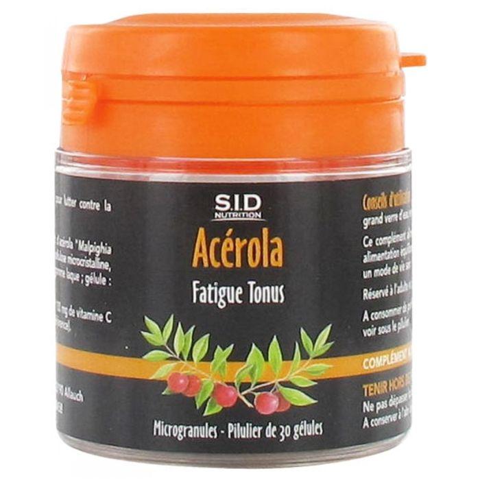 SID Nutrition Phyto Classics Acérola 30 gélules