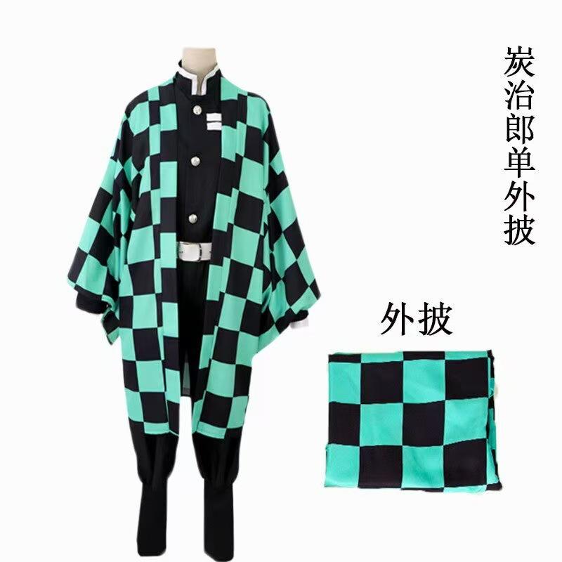 Demon Slayer Ninja Butterfly Cosplay Outfit for Children and Adults Anime Performance Costume Halloween Cape Set