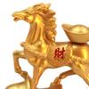 Chinese Horse Statue Animal Sculpture Table Decoration Alloy Home Decor Figurine for Bookcase