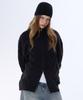GHOST REPUBLIC Cable 2-Way High-Neck Knit Zip-Up 3 Colors Gkz-277