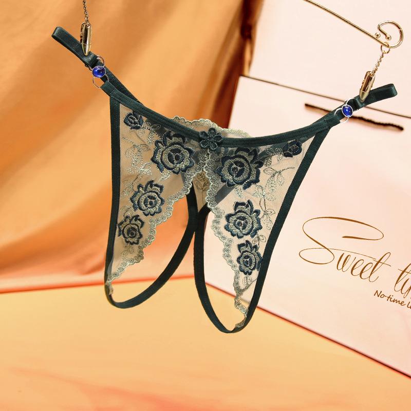 Light Ripe Women's Fancy Adjustable Belt Women's Large Size Panties Sexy Open Crotch Bed Hot Flirting Temptation Thong