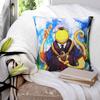 Assassination Classroom Octopus Koro Sensei Square Pillowcase Pillow Cover Cushion Comfort Throw Pillow for Home Living Room