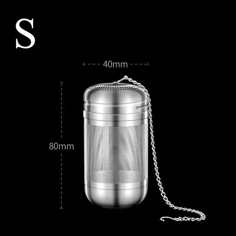 

1/2Pcs Seasoning Strainer Ball Stainless Steel Tea Infuser Tea Leaves Spice Strainer Teapot Fine Mesh Teaware Kitchen Gadgets