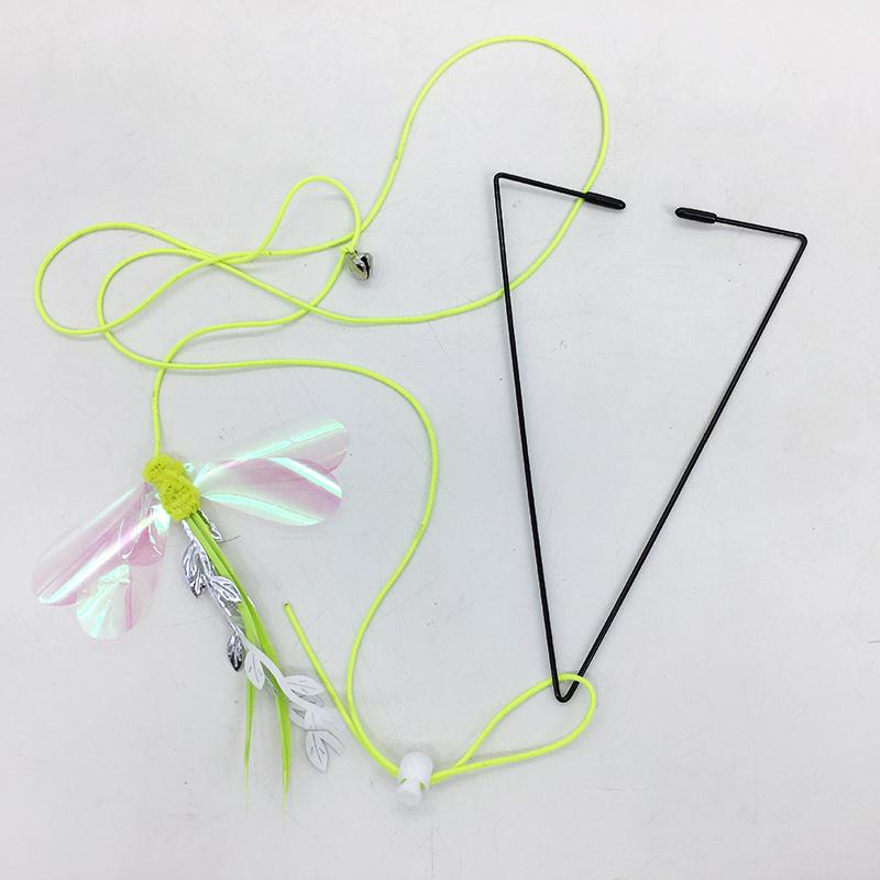 Cat Toys Swing Sticky Disc Elastic Hanging Door Teasing Cat Rope Long Rope Teasing Cat Cat Toy Cat Accessories Pet Kitten Toy