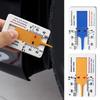 Tyre Tread Depth Gauge Plastic Tire Tread Ruler 0-20MM Vernier Depth Calipers Tire Tread Depth Ruler Vernier Depth Gage