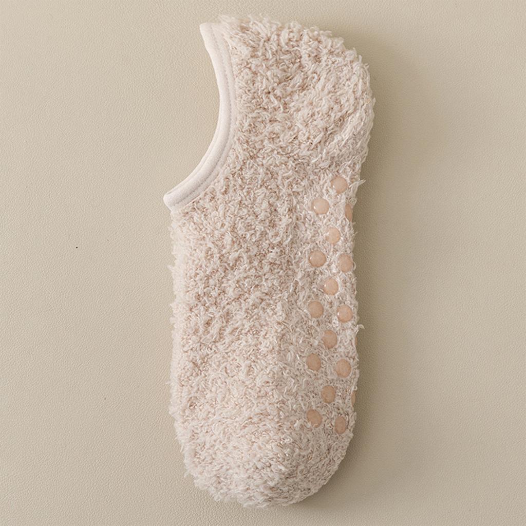 Men's Lined Slipper Socks - Extra Thick Warm House Socks for Indoor Sleep