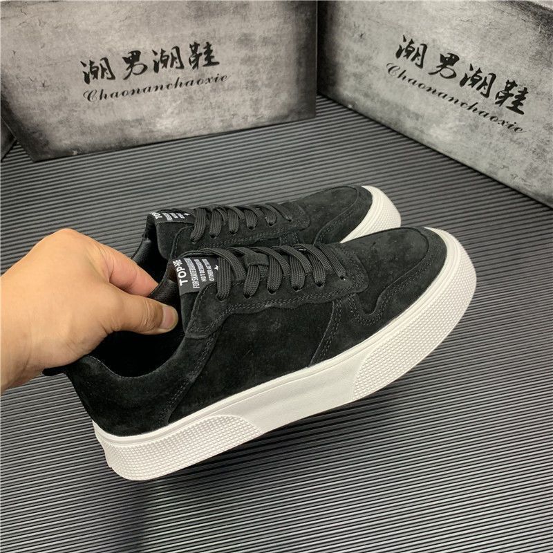 Men's shoes 2025 autumn new breathable trendy shoes with soft soles fashion shoes men's casual sports trendy shoes