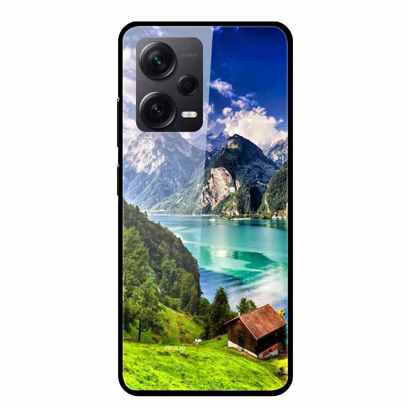 Tempered Glass Cases For Redmi Note 12 Pro Plus 5G Covers Note12 Hard Back Covers for Xiaomi Redmi Note 12 Pro Capas Protective