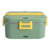 Electric Insulated Heating Lunch Box for Car - Portable Bento Box Gift with Waterless Heating