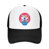 Delisous Anime Cat Noodles Baseball Cap Women Unisexs Trucker Hat Adjustable Mesh Hats