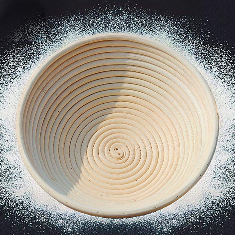 1PC Rattan Fermentation Bread Making Baskets Cookware Proofing Bread Basket