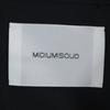 MIDIUMISOLID Made In Japan Long Sleeve A Line Shirt Black Women Used