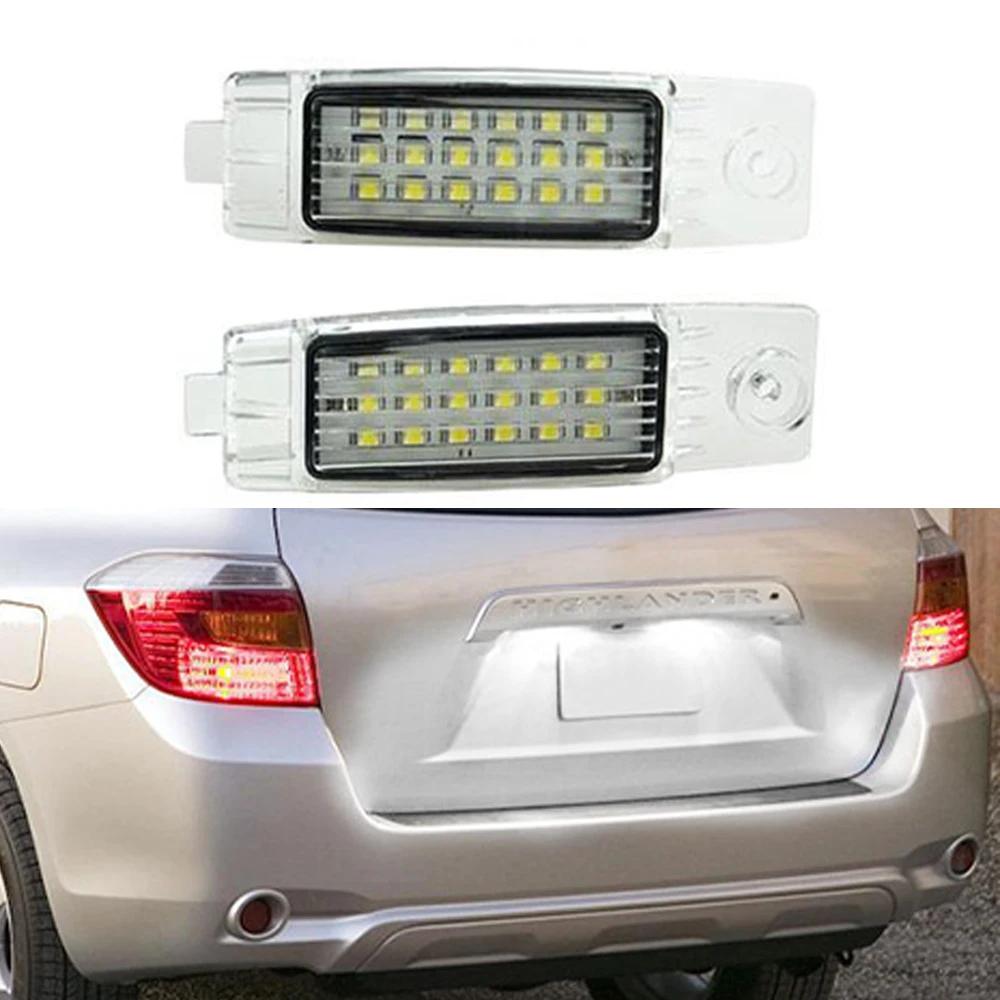 

Автомобильные аксессуары, светодиодный светильник номерного знака для Toyota Hiace Vanguard RAV4 High Lander Regius Harrier