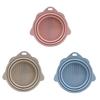 Makeup Brush Cleaner Soft Silicone Protective Head Anti-Fall Durable Folding Wash Bowl Large Capacity Compact Size Makeup Brush Washer