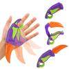 Carrot Claw Knife Foldable Straight Jumping Claw Knife Butterfly Claw Blade Decompression Tool Claw Knife Toy