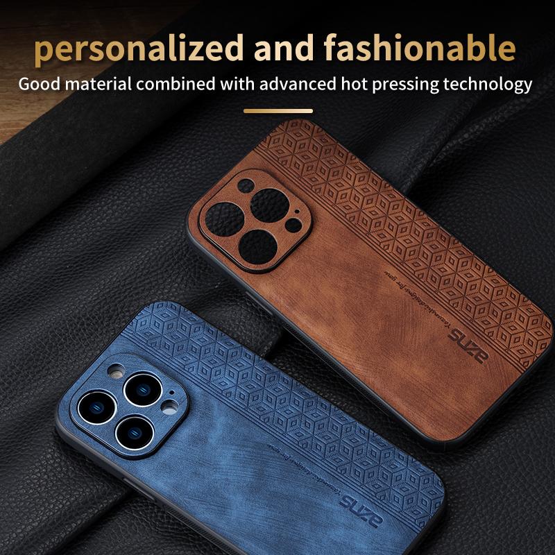 Iphone 11Case for IPhone 14Pro Max 13 12 11 Plus XS X XR 8 7 SE20 Luxury Leather Business Elite Shock Proof Cell Phone Cases