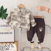 Casual Set met Lange Mouwen voor Kinderen, Comfortabele Dagelijkse Kleding