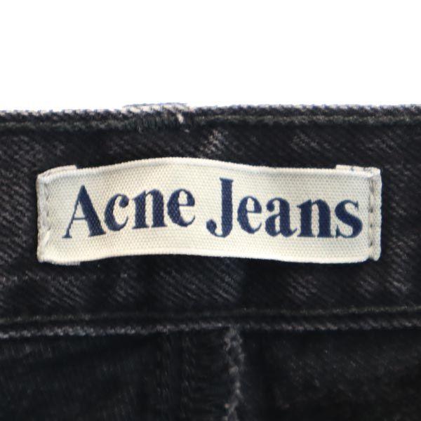 Acne Jeans Straight Denim Pants Dark Gray Jeans Men's Used