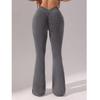 Flare Leggings V-shaped Hip Yoga Pants Women High Waist Wide Leg Pants Women Gym Fitness Sports Latin Dance Trousers