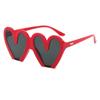 X1222 Unisex Heart-Shaped Trendy Sunglasses