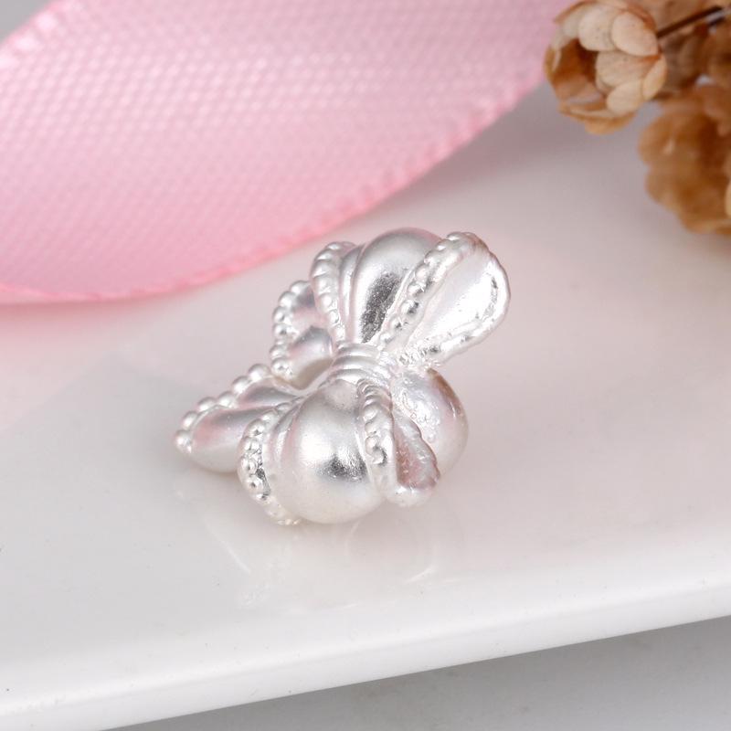 Sterling Silver Bowknot Weaving Rope & Lace DIY Accessories