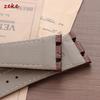 Genuine Leather Watch Strap 27mm for Royal Oak Offshore Slub Pattern Stitching Cowhide WatchBand Butterfly Buckle Business Bands