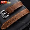 Vintage Wrist Watchband 18mm 20mm 22mm 24mm Universal Women Men Wristband Bracelet Smartwatch Leather Sport Wristbelt Accessory