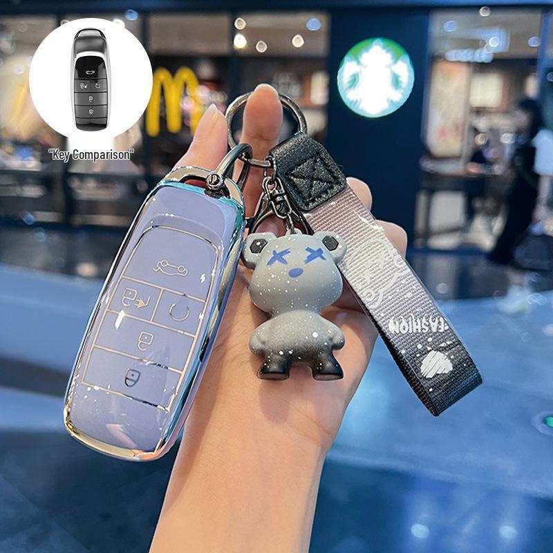 Key Case for GAC AION Y/S/Xuan 580/Mei 630 LX PLUS V Buckle Shell