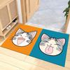 Non-Slip Cartoon Door Mat: Absorbent Entryway, Bedroom, and Bathroom Rug