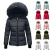 Winter Coat Women's Warm Jacket Women's Long Sleeve Winter Coat With Pocket