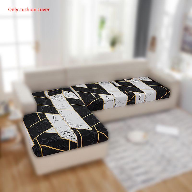High-quality Printed Elastic Sofa Seat Cushion Cover Durable And Soft Furniture Protector