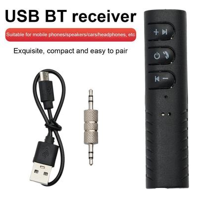 Wireless BT Compatible 5.0 Receiver Transmitter Adapter 3.5mm Jack For Car Music Audio Aux Headphone Reciever Handsfree X1N3