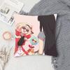 Lycoris Recoil Animation Pillow Case Fashion Square Pillowcase Bedroom Sofa Room Ins Decoration Leisure
