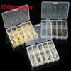 100Pcs 1 Box Sharp Carbon Steel 10 Sizes Fish Bait Fishing Hooks Fishook Durable Head