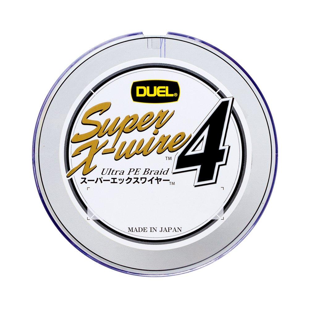 DUEL PE Super 10m X 5 White H3589 Line, 0.8 X-wire 4, 200m, 0.8, Colors, Marking,