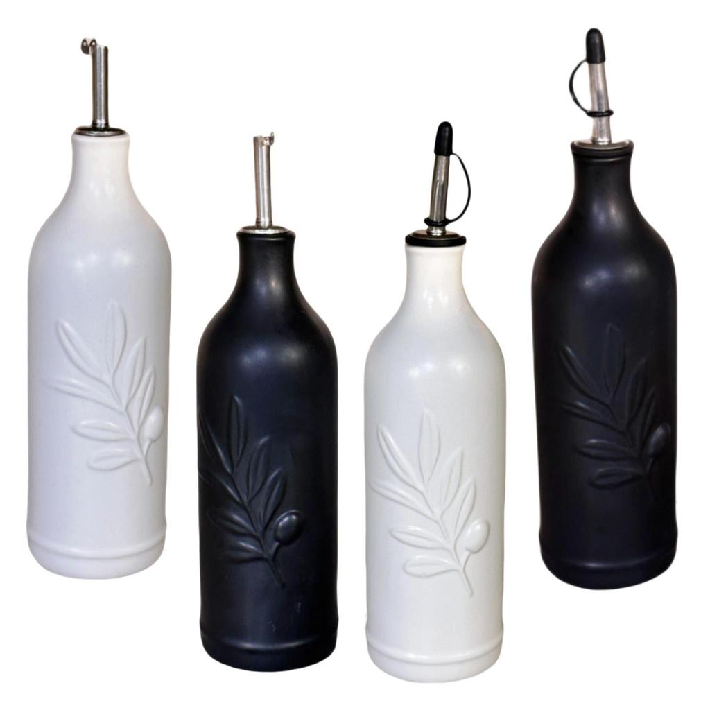 Olive Oil Dispenser Bottle Cruet Protects Portable Gift Home Use Elegant Oil Storage Container Kitchen Oil Bottle for Soy Sauce