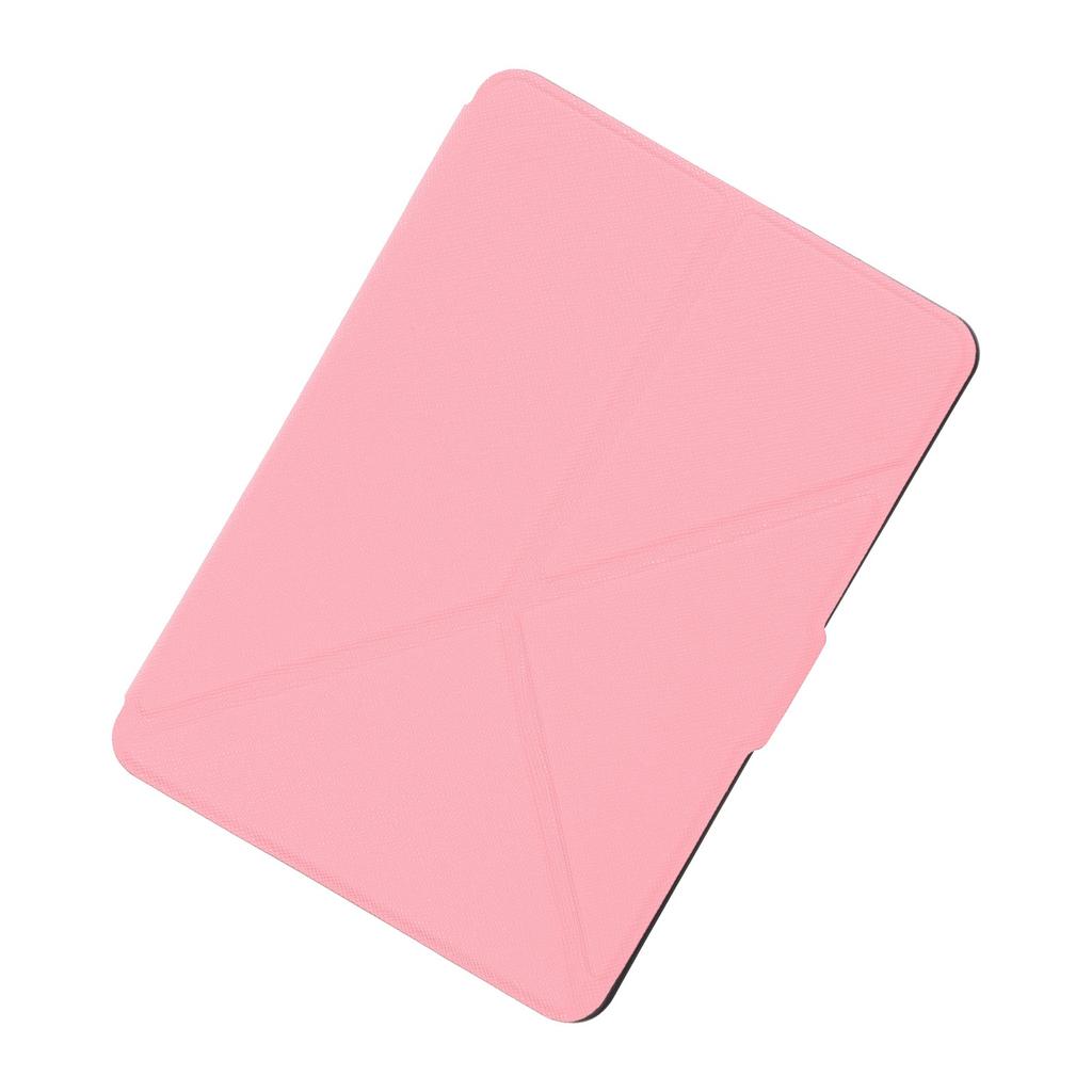 Protective Case Deformed Pattern EBook Reader PU Leather Cover for 1Celsius2Celsius3(Pink )