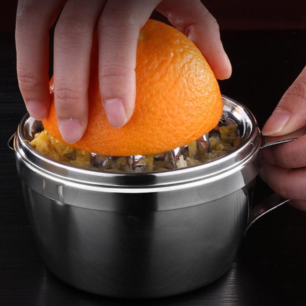 304 Stainless Steel Orange Juice Squeezer Handheld Hand Juicer Citrus Juicer  Kitchen and Dining