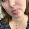 Newest Women Rhinestone Tongue Nose Nipple Ring Stud Earrings Body Piercing Jewelry