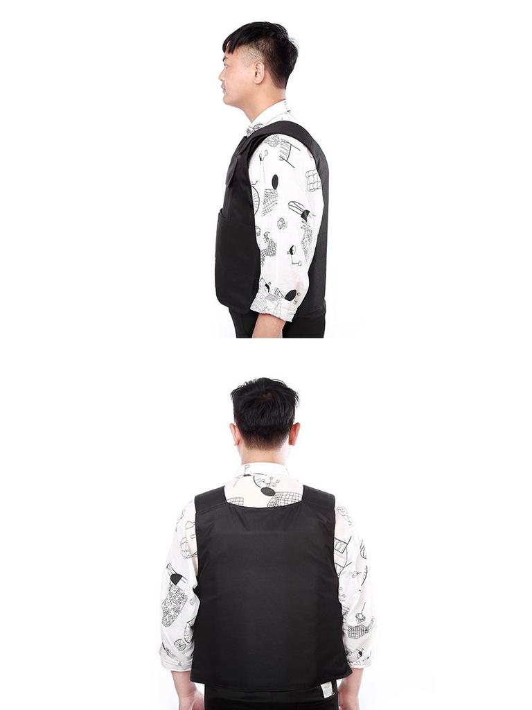Stab-Proof Vest - Hard Cut-Resistant Security Guard Protective Gear