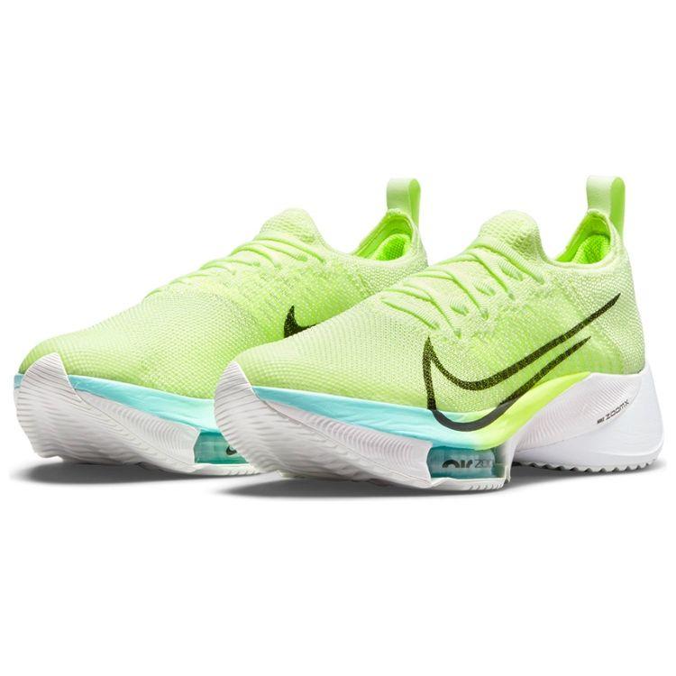 Nike Air Zoom Tempo NEXT% Flyknit Fast Pack Women Sneakers Yellow Barely-Volt Volt CI9924-700