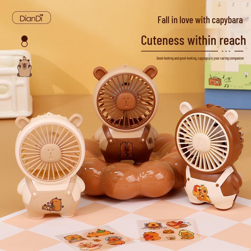 Bærbar Stillegående USB Mini Vifte - Håndholdt & Oppladbar, Perfekt Studentgave