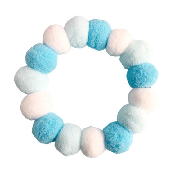 Cat Colorful Plush Balls Collar Dog Neck Ring Strap Pet Photography Accessories