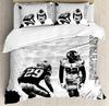 3pcs Bedding Set Ice Hockey Playing Field Home Textile Duvet Cover Pillow Case Boy Kid Teen Girl Bedding Covers Set