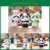 Adorable Plush Cat Keychain Super Soft Cute Kitty Bag Charm Stuffed Toy