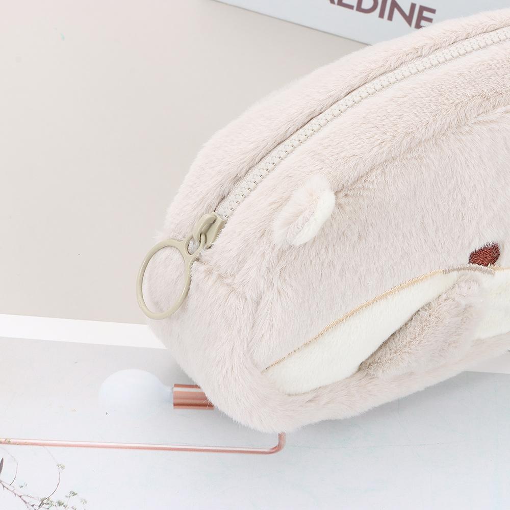 Plyšové pouzdro na tužky Vydra Tučňák Stacionární taška Vysoce kvalitní pouzdro na pera Dárek Zpátky do školy