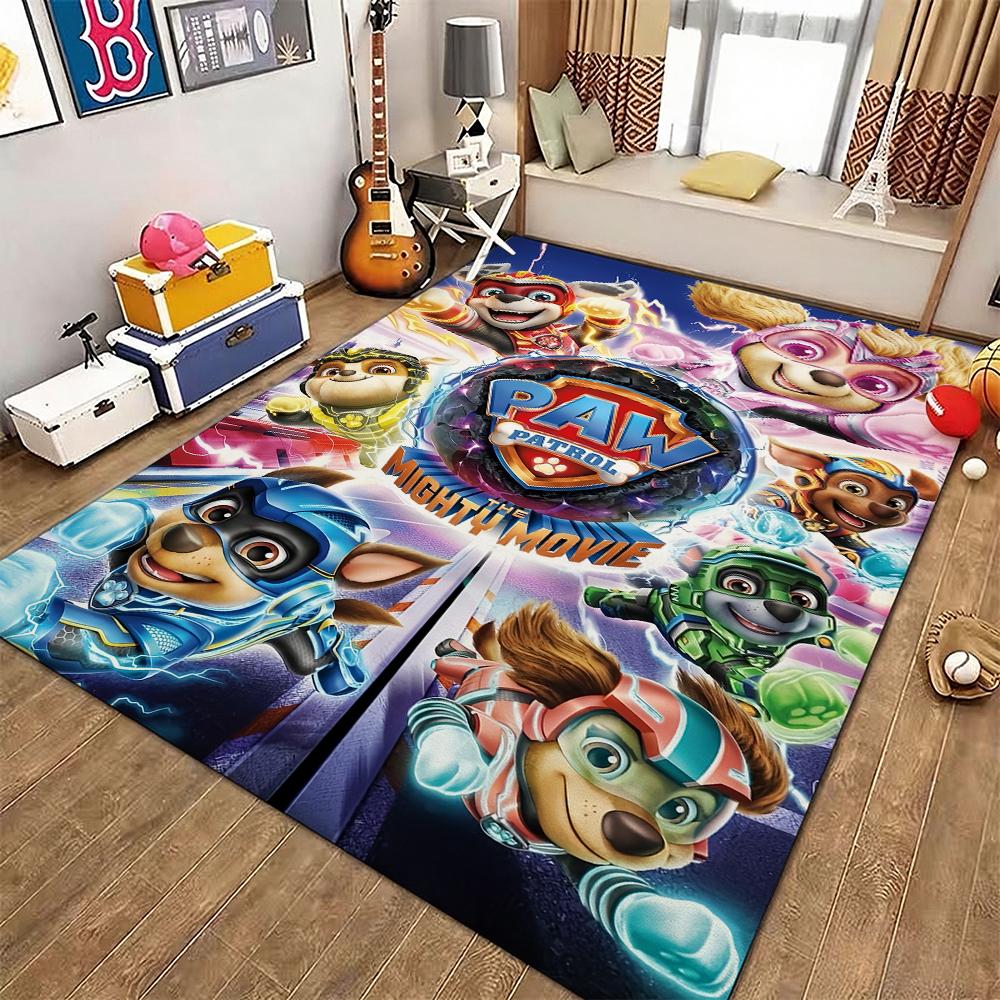 Paw Patrol Rescue Mission Indoor Rug Soft Nonslip Carpet For Living Room Hallway Balcony Home Decor Great Holiday Gift